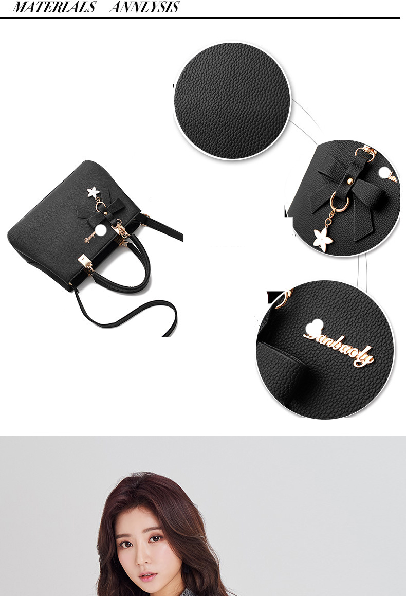 Väska 2023 ny koreansk version av den trendiga höst- och vinterbågen Kvinnlig väska bärbar axelväska Messenger bag killer bag moderväska_voghion.com
