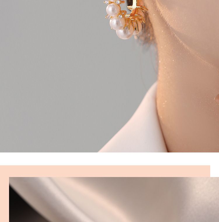 Orecchini da donna con gemme dorate e perle, design unico, orecchini eleganti di alta qualità, leggeri, di lusso, alla moda, stile minimalista, gioielli per le orecchie_voghion.com
