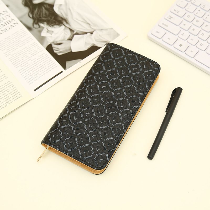 Women's Bags Ladies Long Large Capacity Zipper Wallet Fashionable Simple Clutch Wallet New Coin Purse In Stock_voghion.com