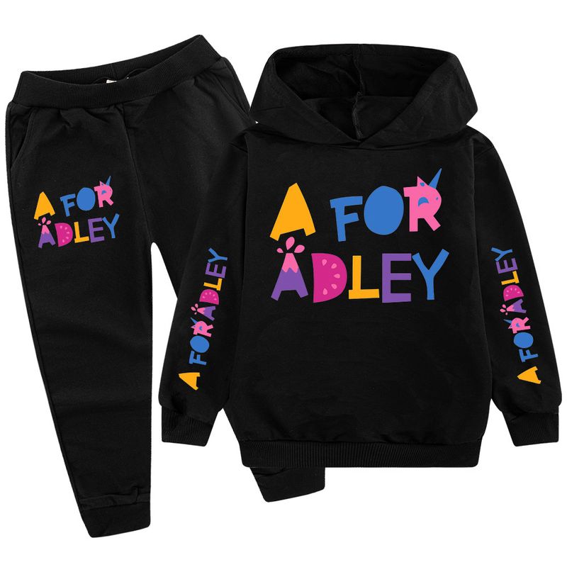 100 CM-170 CM ropa mediana a grande conjunto para niños Sudadera con capucha + Pantalones PB814XX_voghion.com