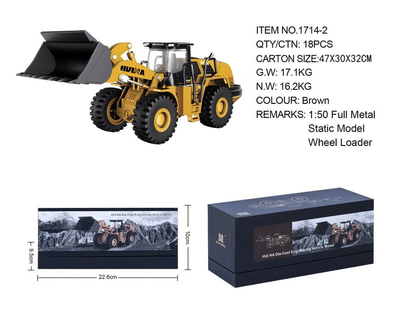 Set di modelli di veicoli da costruzione in lega Mother & Kids in scala 1:50 - Mini escavatore, autocarro con cassone ribaltabile e gru giocattolo resistenti per bambini e collezionisti_voghion.com