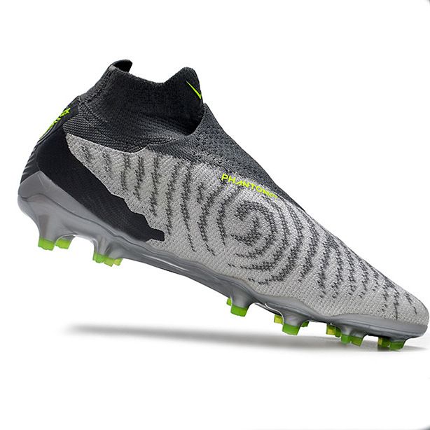 New New Phantom GX High Top Waterproof Fully Knitted Original Electroplated Bottom FG Football Shoes_voghion.com