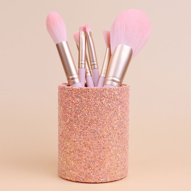 Zoelya Tool Multi-Functional Storage Tube Vanity Table Desktop Eyebrow Pencil Holder Eyeshadow Makeup Brush Container_voghion.com