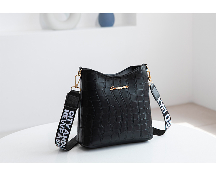 Borsa a tracolla da donna alla moda Mini borsa a secchiello a tracolla 2023 Nuova tendenza Borse a tracolla da donna per donna Coccodrillo da donna_voghion.com