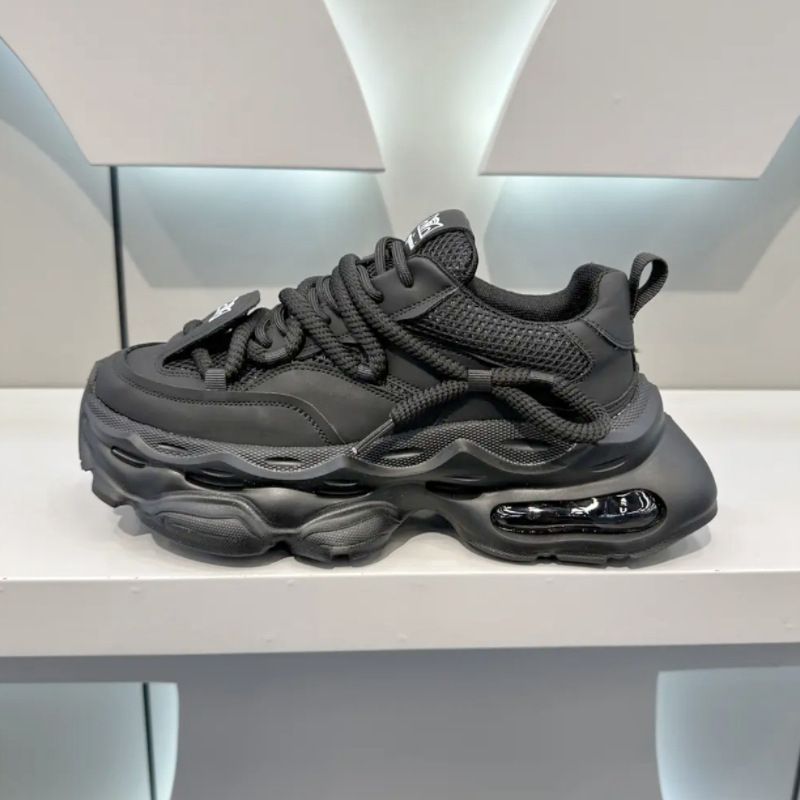 Unbeatable Quality 2024 New Cushion Dad Warrior Black Student Party Casual Men's Summer Shoes_voghion.com