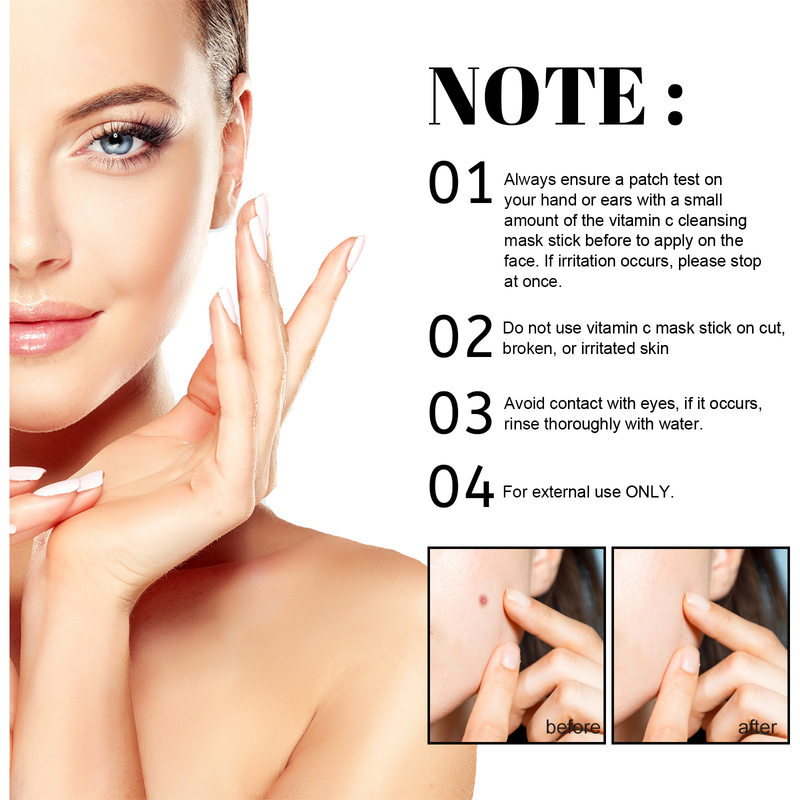 EELHOE Grüner Tee Feste Gesichtsmaske_voghion.com