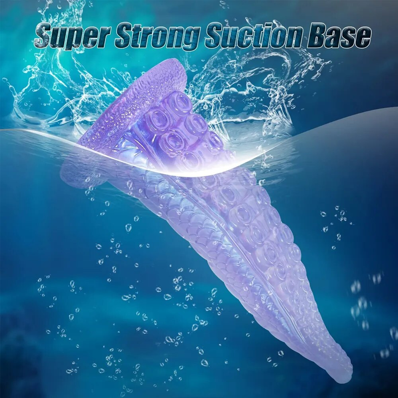 Enorme mostro lesbico anale dildo con ventosa tentacolo di polpo artificiale animale dildo giocattoli sessuali per donne adulte_voghion.com