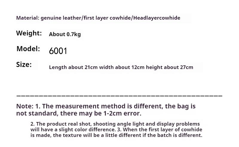 Black men's backpack, new casual leather small backpack, top layer cowhide chest bag, multifunctional travel crossbody bag_voghion.com