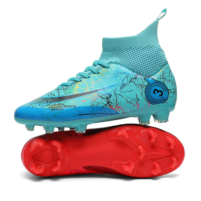 EUROPÄISCHE MEISTERSCHAFT 31-48 Größe C Luo Fußballschuh für Männer und High-Top-Erwachsene Studenten Campus-Wettbewerb Broken Spikes Training für Frauen_voghion.com