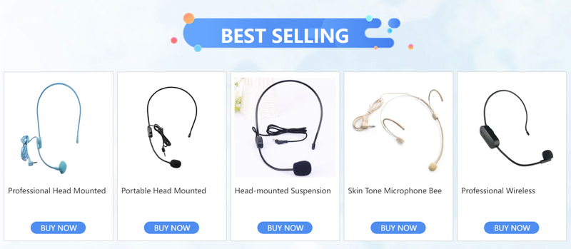 Professional Wireless Headband Microfone for Teaching Amplification Stage Performance Teacher Lecture Bluetooth Sound_voghion.com