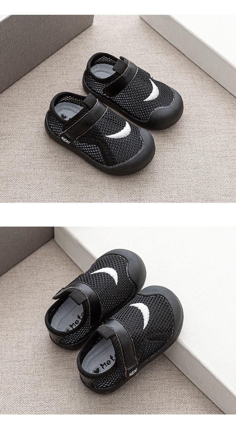 Sandali traspiranti con suola morbida per bambini, da passeggio, per donne, estate 2023, nuovi, con traforo, per un bambino di tre anni_voghion.com