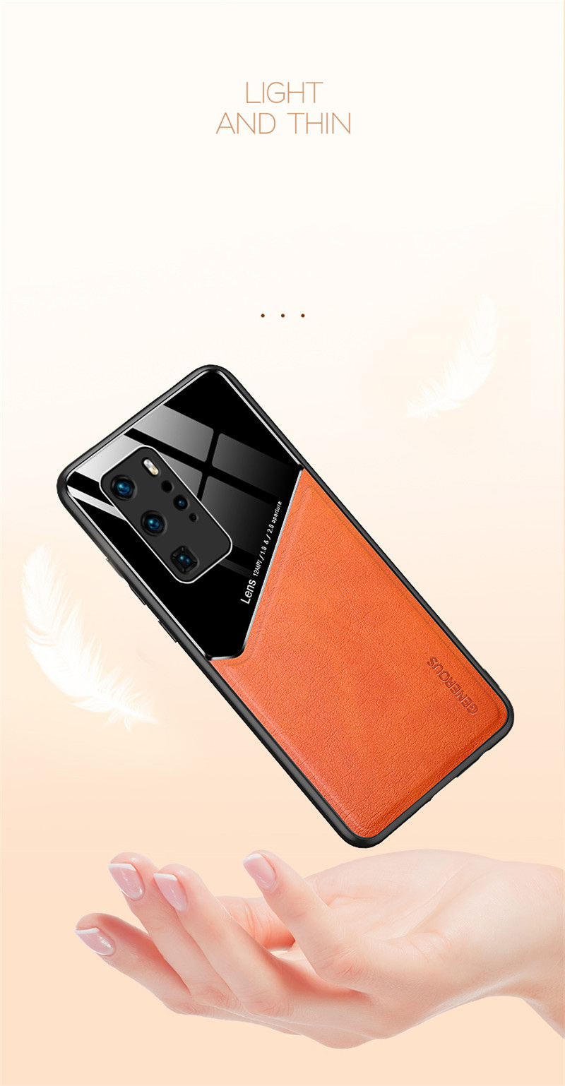 Muodikas nahkakotelo Huawei P40 Pro P30 P20 Lite Nova 8 SE 7 6 5 5i Pro 7i 4 4E 3 3i P Smart 2020 Y9 Prime 2019 -kotelolle_voghion.com