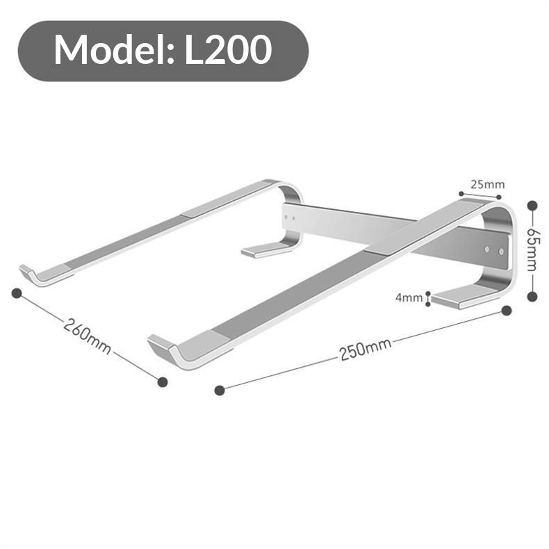 NeoGear NeoGear Metron Supporto portatile per laptop con raffreddamento da tavolo in lega di alluminio_voghion.com