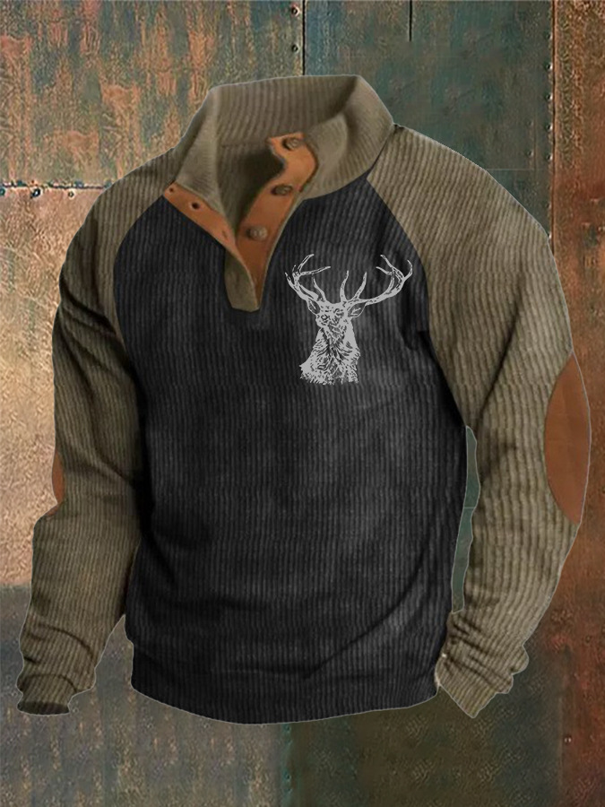 Felpa con cappuccio 3D da uomo con cappuccio polo da uomo con colletto alla coreana da cowboy occidentale stampato a caldo in digitale con fibbia_voghion.com