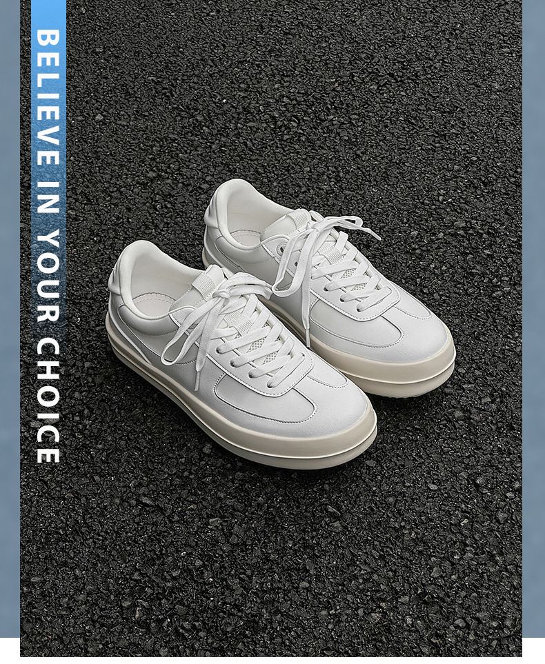 Einzigartiges Design des Gu Que-Paares: Vielseitige Schuhe, Low Top, kleine weiße dicke Sohle, lässige Boardschuhe, Herren_voghion.com