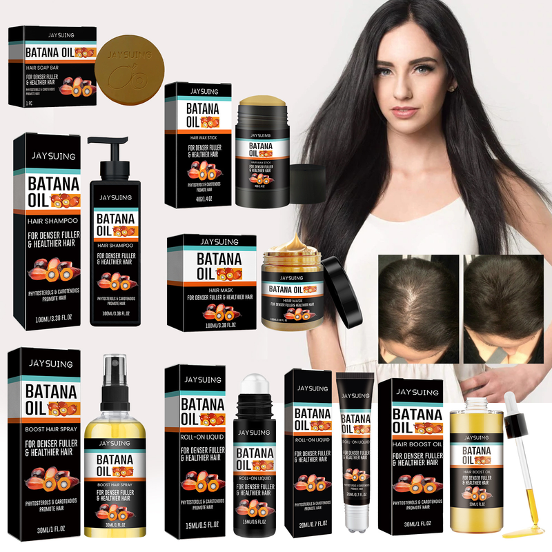 Jaysuing Batana Serie Nährende Haarwurzeln, Fixierung und Reparatur, Pflege für dichtes, splissiges Haar_voghion.com