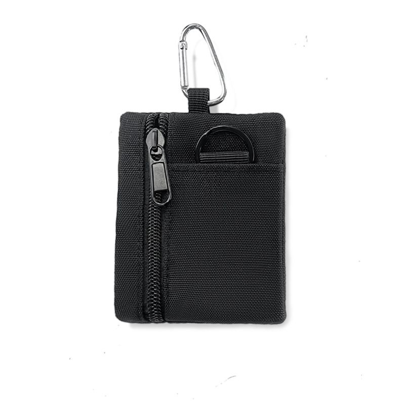 Mini marsupio modulare – Organizer sottile in tessuto Oxford per carte e oggetti essenziali (compatibile con MOLLE, blocco RFID, design unisex)_voghion.com