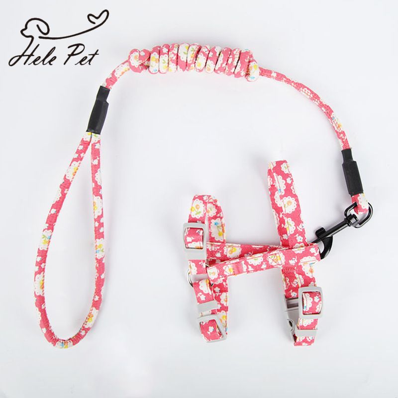 New Cat Leash Adjustable Chest And Back Harness Set For Walking Cats, Popular I-Shaped Design_voghion.com