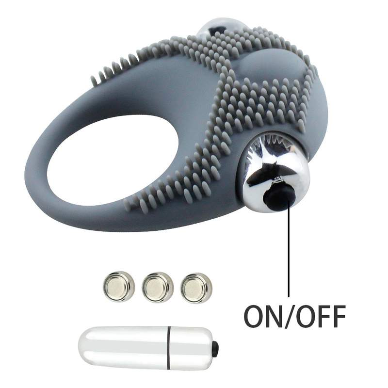 Adult Products Male Vibrating Beads Delay Locking Ring Couple Products_voghion.com