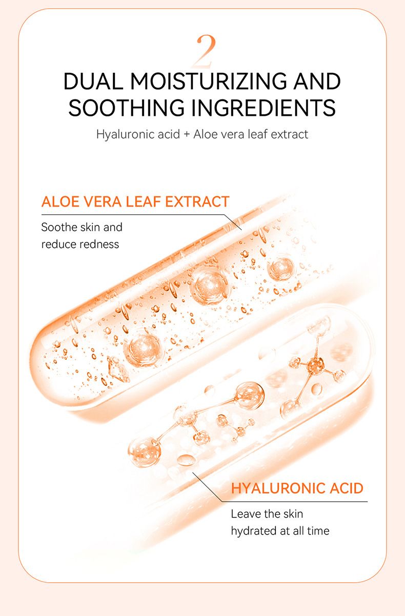 Detergente viso alla vitamina C Leco (scatola colorata) 40 g, detergente per pori, idratante, cura della pelle localizzata_voghion.com