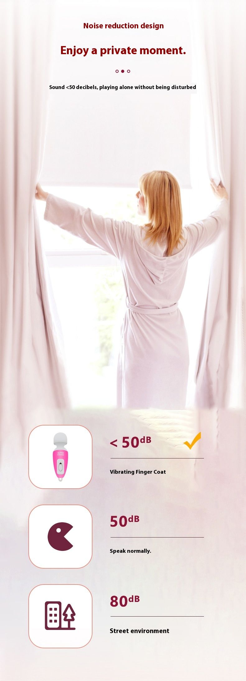 Vibrator AV mini din silicon, convenabil, pentru cupluri care flirtează și tachinează, stick de masaj pentru stimularea punctului G, pentru adulți_voghion.com