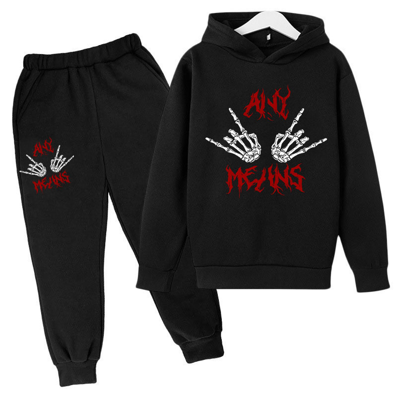 2023 Y2K Amerikaanse bedrukte hoodie-coole set grote, middelgrote en grote kindersweater_voghion.com