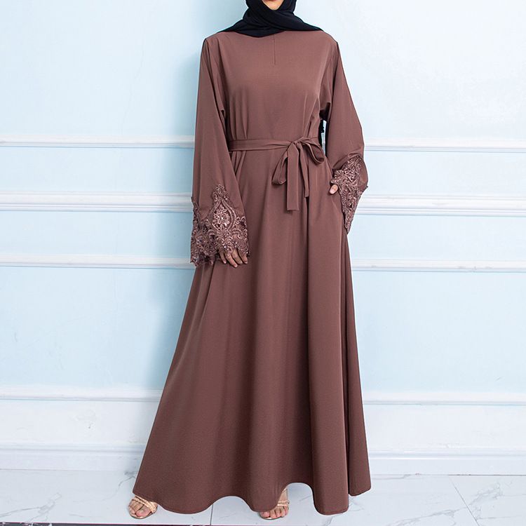 Chrëschtdag Thanksgiving Halloween Valentinsdag Kleeder Nei 2025 Fréijoer muslimesch Fraen Gestickte Paillettenmantel Robe_voghion.com