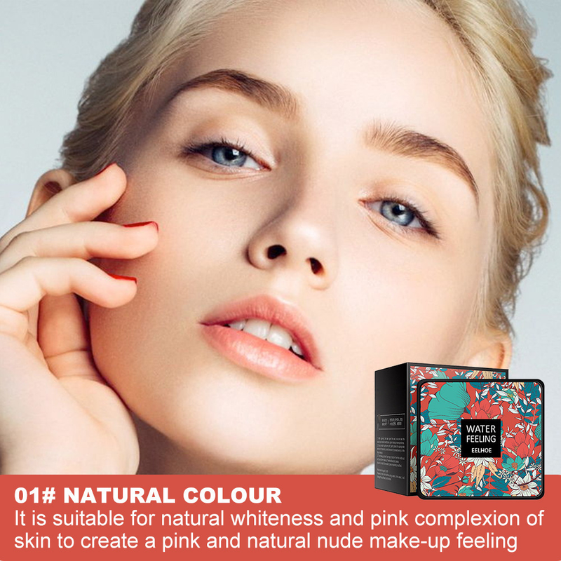 EELHOE Flawless Kussen BB Cream Mushroom Kussen Covers gezichtsmake-up onvolkomenheden, is waterdicht, zweetbestendig en verwijdert make-up niet_voghion.com