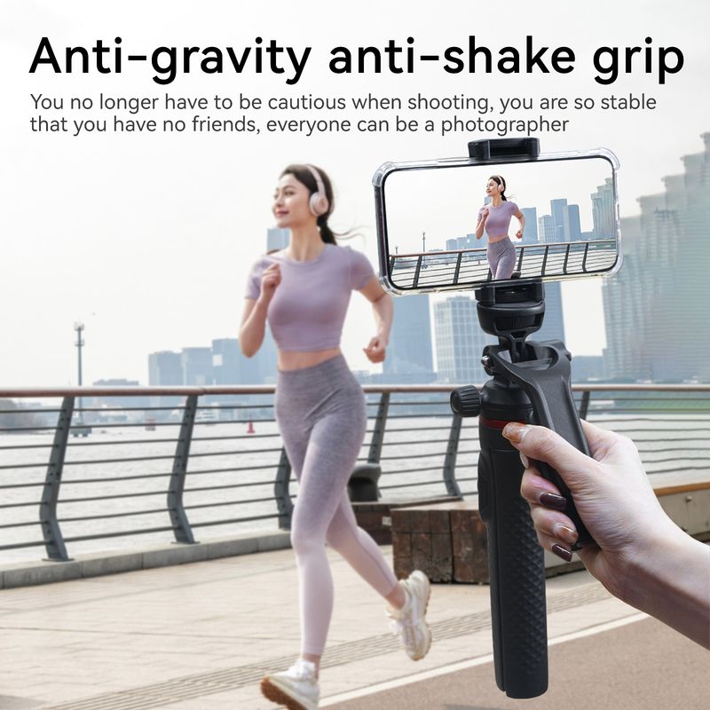 Music Festival Portable Fleksibel 90CM ultra-stabilt landingsskjelett teleskopisk håndholdt integrert live selfie stick_voghion.com