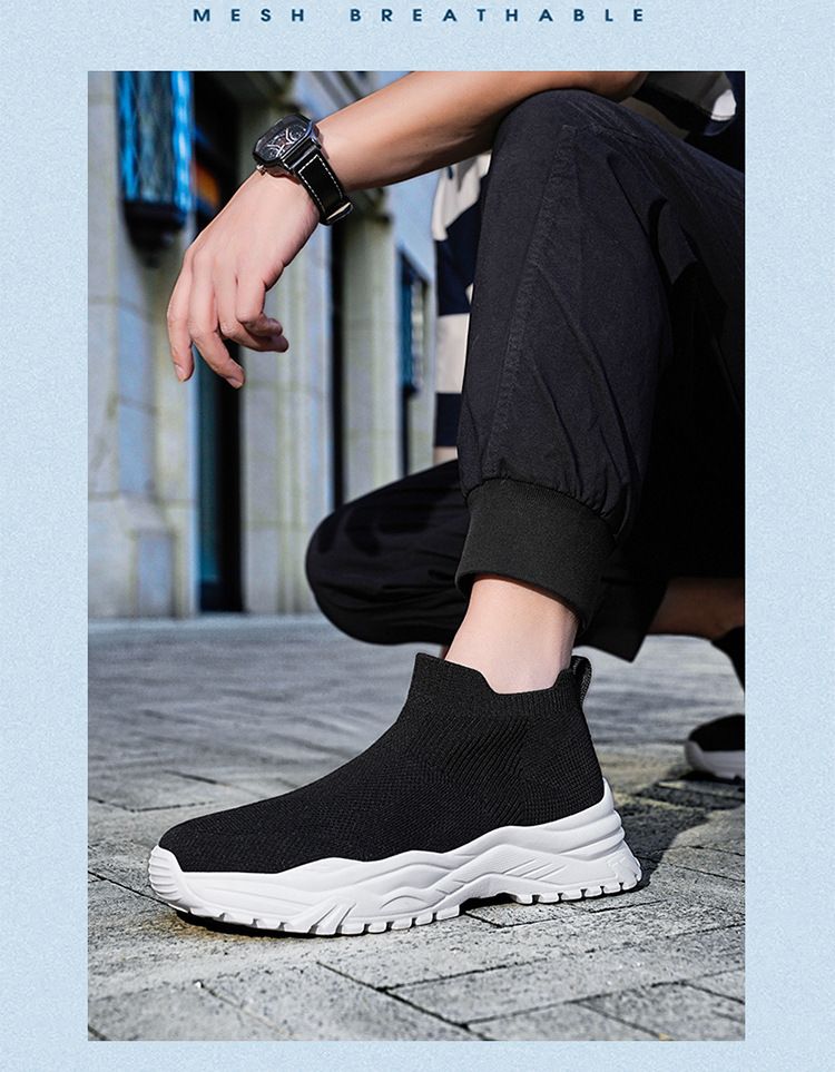 Scarpe sportive da uomo per l'aria aperta, scarpe casual da uomo, scarpe da ginnastica, scarpe da ginnastica alte comode, scarpe da ginnastica comode, scarpe casual da uomo ..._voghion.com