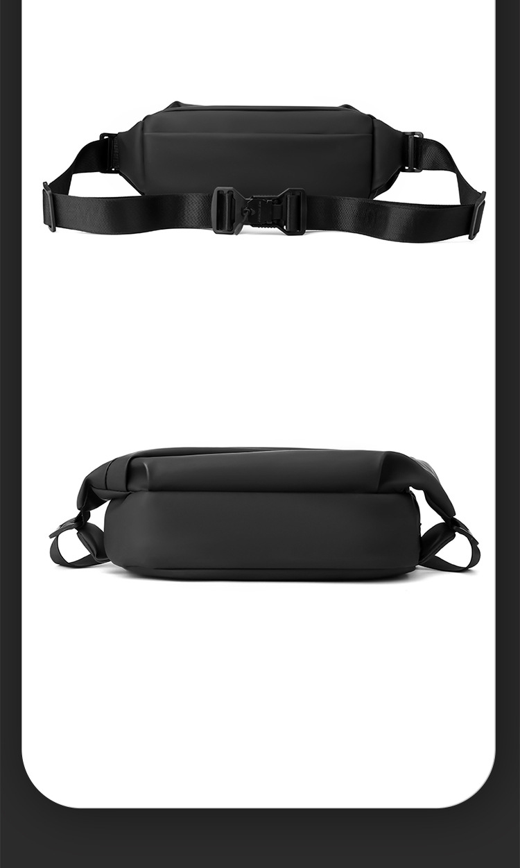 Wepower uusi trendi miesten rintalaukku muoti roisketiivis olkalaukku magneettisolki vyölaukku_voghion.com