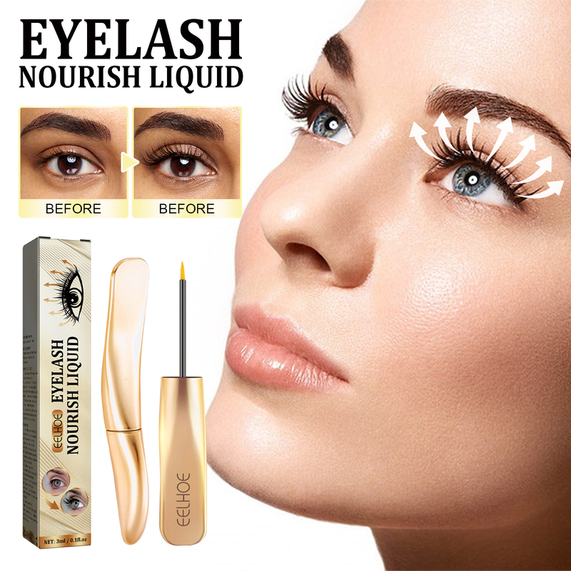 EELHOE lotion, black curly eyelashes, naturally beautiful, slender, and dense eyelash moisturizing care solution_voghion.com