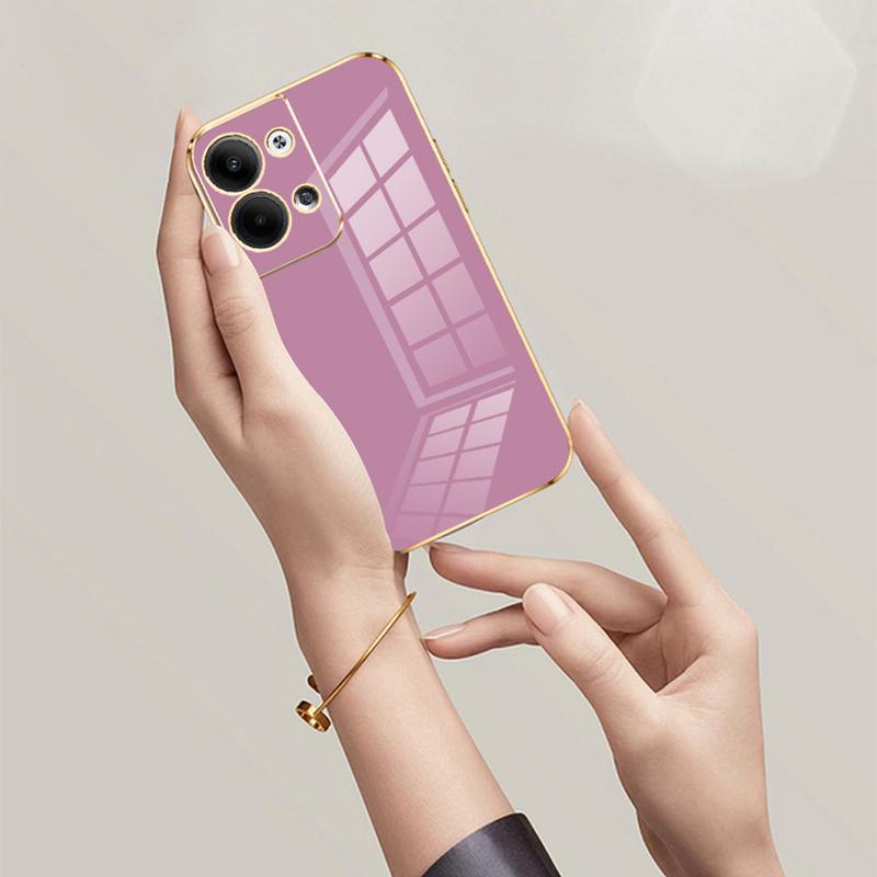 For Vivo V25 5G Case Vivo V25e Luxury Plating Straight Edge TPU Soft Cover Vivo V25 V 25 E V2202 V2201 Camera Shockproof Coque_voghion.com