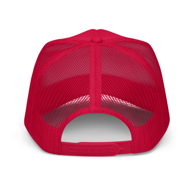 Make Orwell Fiction Against - Flat foam Truck Driver Baseball cap GatorDesign_voghion.com