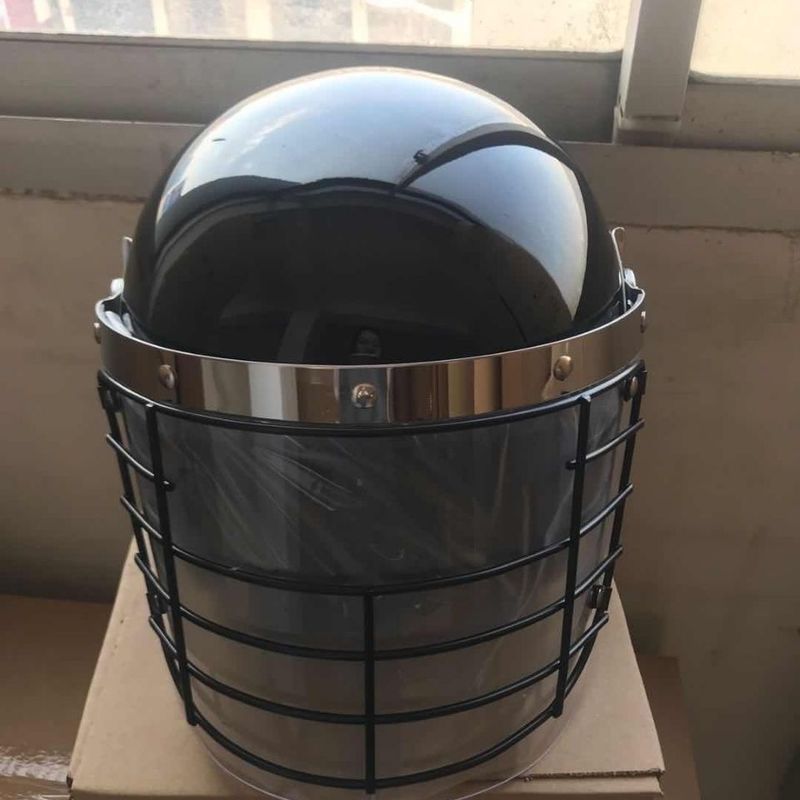 Huzalos lázadásgátló robbanásbiztos védő motorkerékpár-védőszemüveg/kültéri lovaglás eltávolítható maszk sisak acél háló_voghion.com