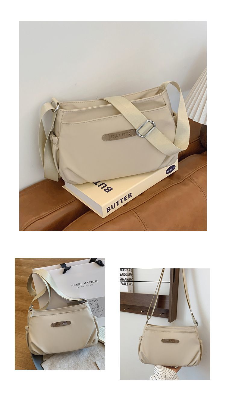 Oxford Cloth For Women, Lightweight Multi-layer Nylon Canvas, Mother's Middle-aged Women's Single Shoulder Crossbody_voghion.com