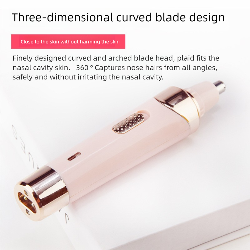 4-in-1 Women's Electric Shaver - USB Rechargeable For Eyebrows Sideburns Nose & Armpit Hair_voghion.com