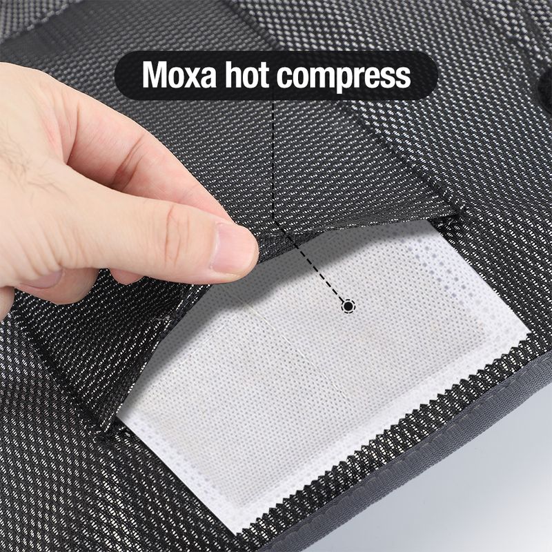 Masajeador de pantorrillas recargable con control remoto, eléctrico, para aliviar la fatiga, con compresas calientes de 3 niveles y presión de aire._voghion.com