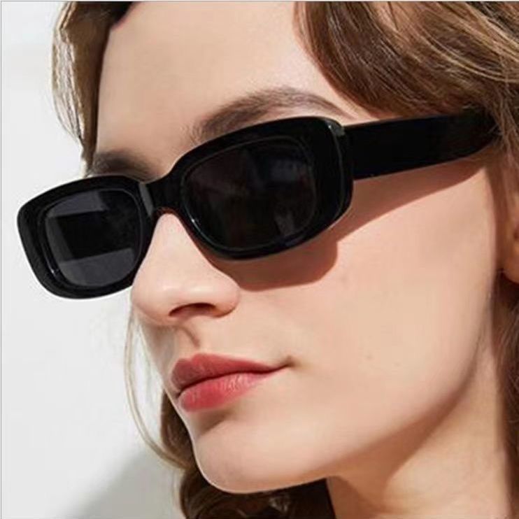2025 Personality Rectangular Sunglasses Men's Tide High Definition Dancing Sunglasses Women's Glasses_voghion.com