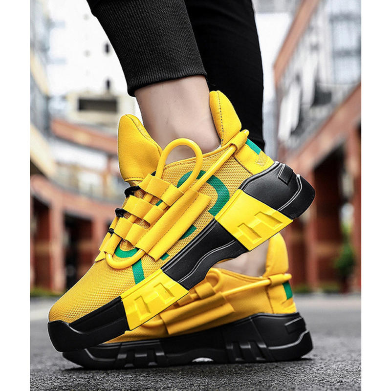 Mode-Sneaker für Herren, Schnürschuhe, Walking, Laufen, Joggen, Turnschuhe, lässige Outdoor-Schuhe für Herren, rutschfest_voghion.com
