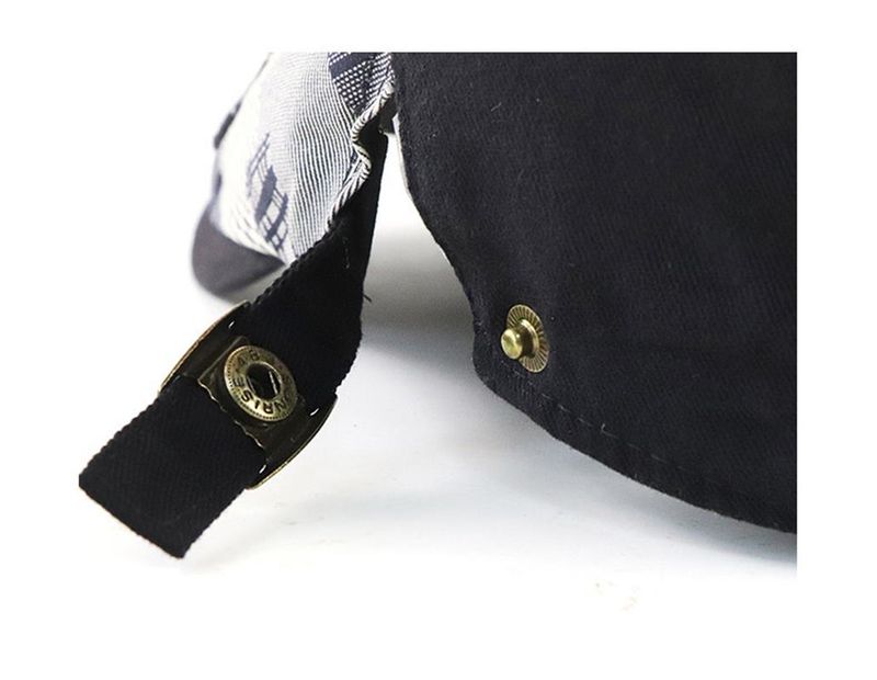 Vendita calda retrò uomo berretti autunno patchwork plaid visiera Gatsby Newsboy donne lana piatto Cabbie Ivy Cap twill a spina di pesce cappello_voghion.com