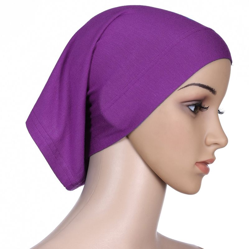 Unisex cap-skjerf dekket med mercerisert bomullsstoff_voghion.com