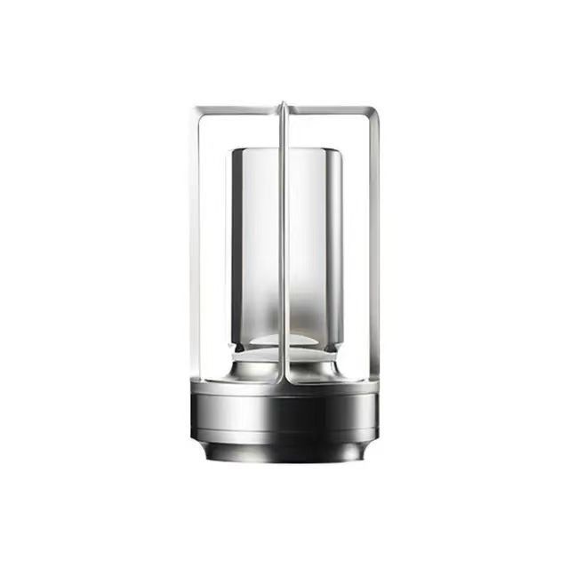 Toque USB recarregável decoração criativa acampamento cama lâmpada noite luz escurecimento_voghion.com