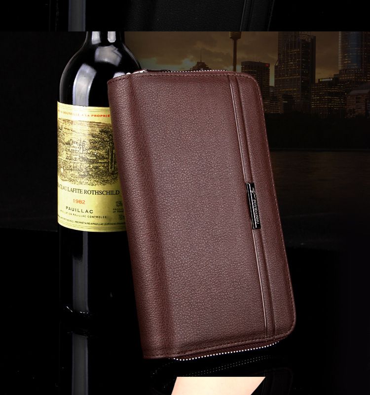 Borse a mano da uomo, borse a mano in morbida pelle, borse a mano con doppio manico, borse a mano da uomo di grande capacità_voghion.com