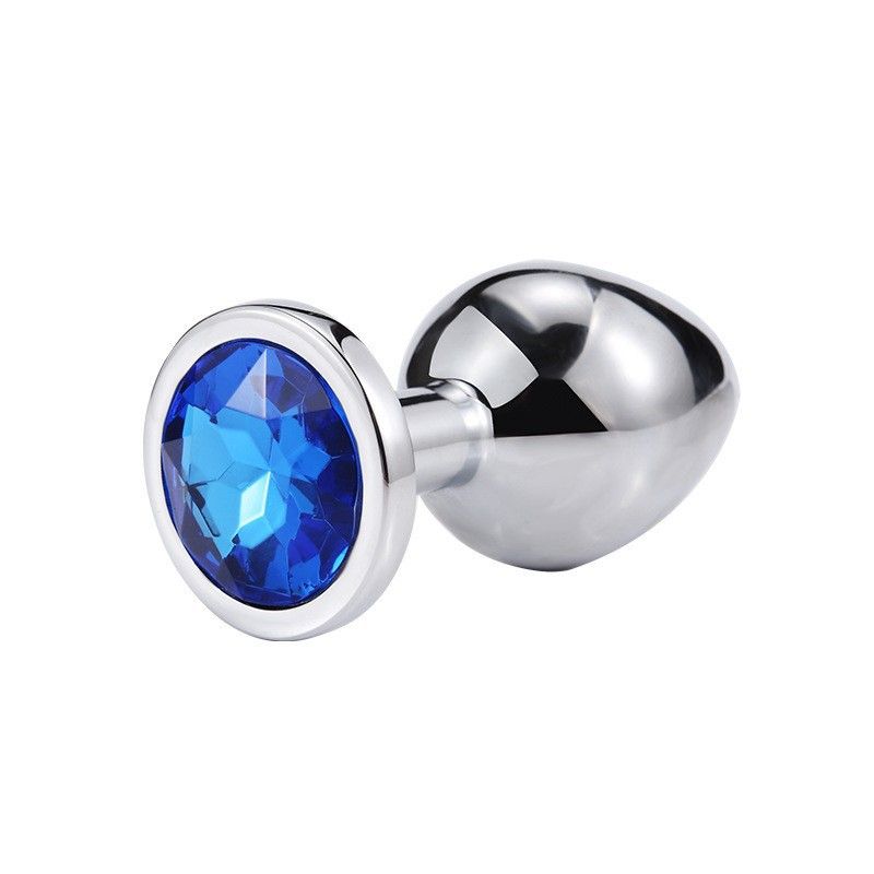 Plug anale per adulti in metallo a forma di cuore, argento, 1,8 mini perline rotonde_voghion.com