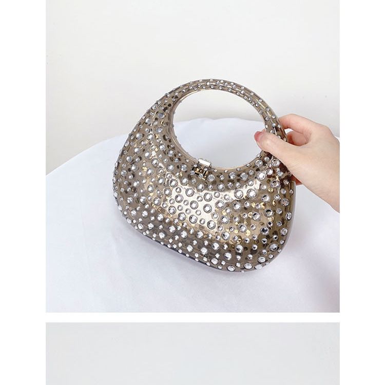 Borse stravaganti borse per donna borse acriliche estive trasparenti borse da sera con diamanti_voghion.com