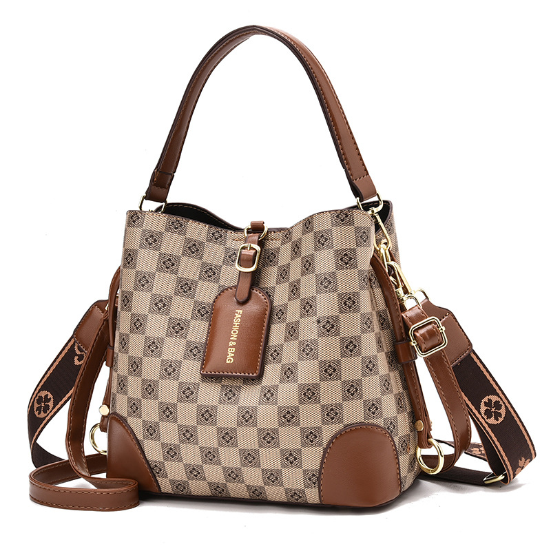 Borsa a secchiello per donna 2025, nuova borsa a mano di alta qualità, grande capacità, versatile, tracolla, borsa da donna alla moda_voghion.com