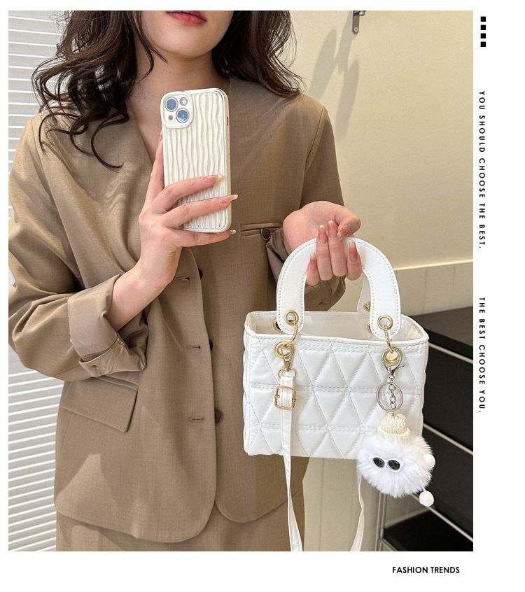 Borsa a tracolla da donna, elegante borsa a tracolla con ricamo, per donna, di alta qualità, con tracolla singola, piccola borsa quadrata_voghion.com