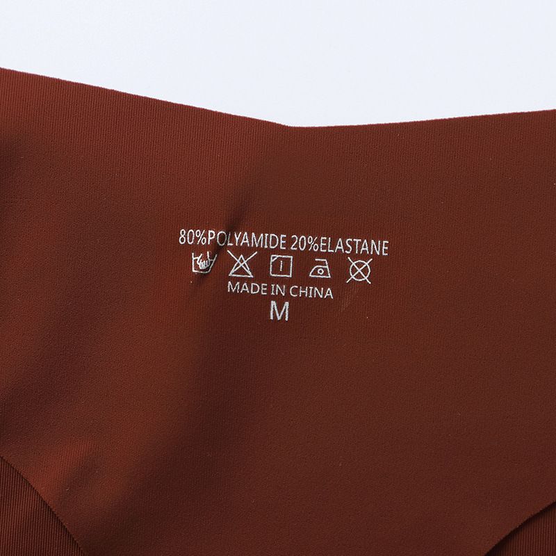 2025d Ice Silk Panties For Women, Cotton Crotch, Low Waist, Sexy, Skin-Friendly, Solid Color, Plus Size, Triangle Briefs_voghion.com