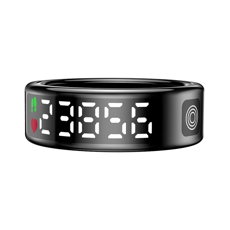 RS08 Smart Ring Multi-sport Modes Sport Health Ring Bluetooth-Compatible 5.1 Sleep Ring Heart Rate Blood Oxygen Sleep Monitoring_voghion.com